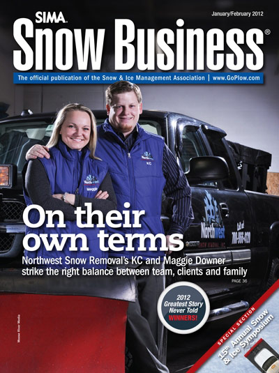 SIMA Magazine - Cover Image - Northwet Snow Removal Feature